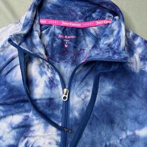 Juicy Couture Sport Tie-Dye Zip-Up Jacket – Size Small